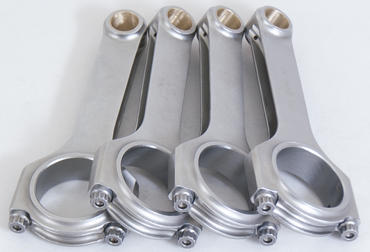 Eagle Forged H Beam 6.496 Connecting Rods Nissan 240SX S13 S14 Altima KA24DE KA24E CRS6496N3D